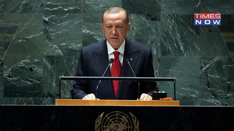 Turkish President Recep Tayyip Erdogan Raises Kashmir Issue At Un