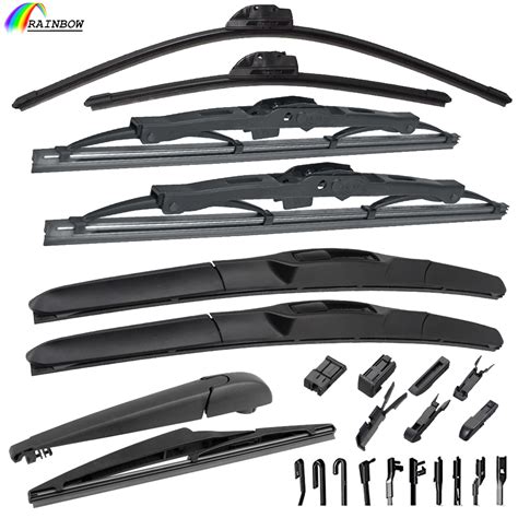 Flat Soft Boneless Frame Universal Multi Type Wiper Blade For All Car