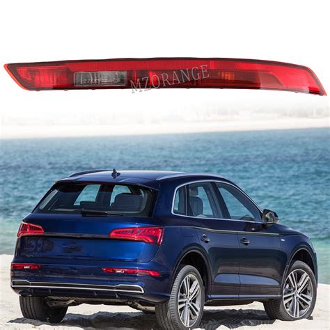 MZORANGE Rear Bumper Reflectors Light Stop Brake Lights Fit For Audi Q5