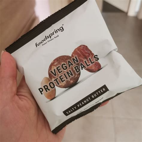 Foodspring Protein Balls Salty Peanut Review Abillion