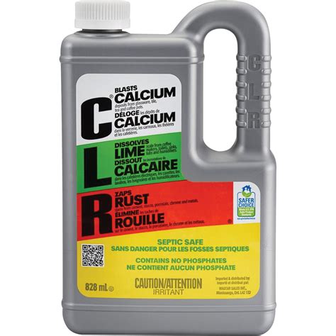 NJM614 CLR Calcium Lime Rust Remover 828 Ml Bottle