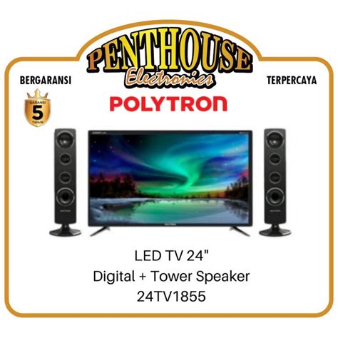 Jual Polytron Led Digital Tv Inch Tv Tower Speaker Indonesia