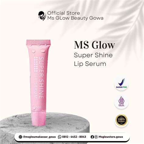 Jual Super Shine Lip Serum Msglow Original Shopee Indonesia