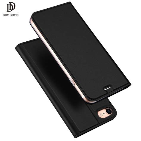 Чехол на iphone 8 7 UX DUCIS кожаный флип чехол для iphone 8 7 плюс ...