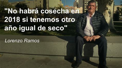 “la Sequía Ha Provocado Pérdidas De 3 000 Millones” Lorenzo Ramos Upa