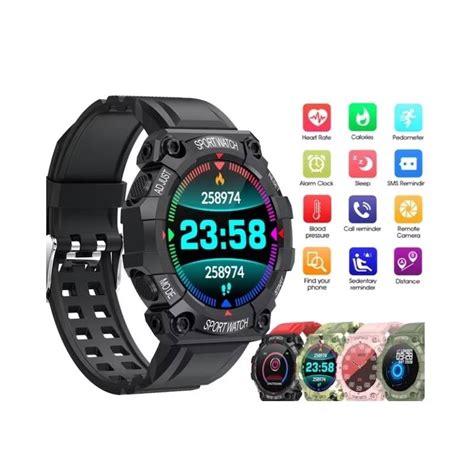 Smartwatch Fd68s Reloj Inteligente Actividad Fitness Generico