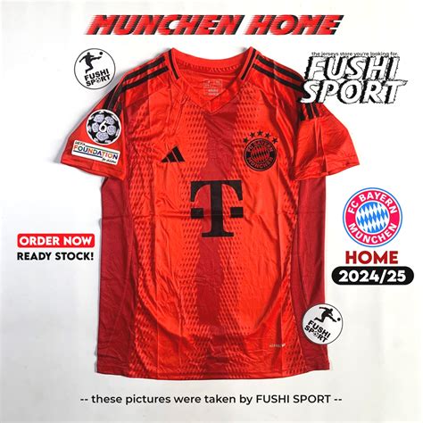 Jual Jersey Baju Bola Munchen Home Full Patch New Grade Ori