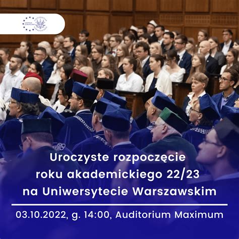 Inauguracja Roku Akademickiego Na Uniwersytecie Warszawskim