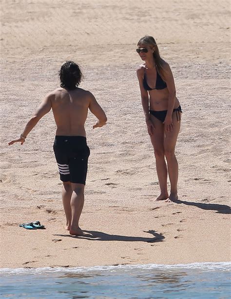 Gwyneth Paltrow In Bikini At A Beach In Cabo San Lucas Mexico Celebmafia