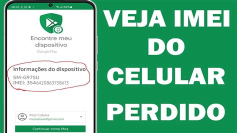 Como Ver IMEI De Celular Roubado Ou Perdido Passo A Passo YouTube