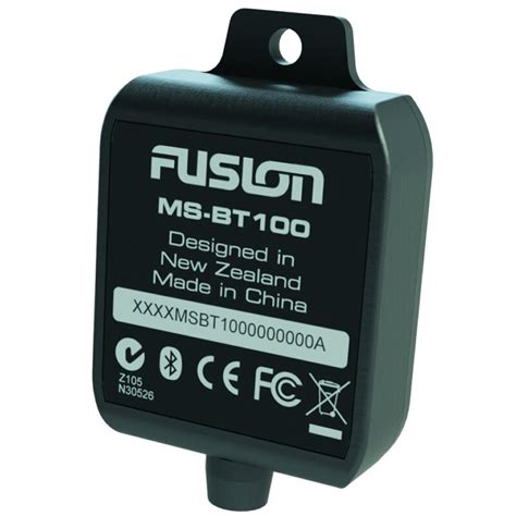 how to connect fusion ms bt100