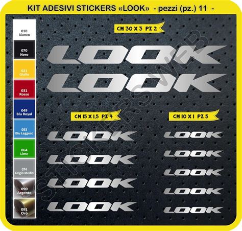 Aufkleber Fahrrad Look Kit Aufkleber Stickers St Ck Bici Bike