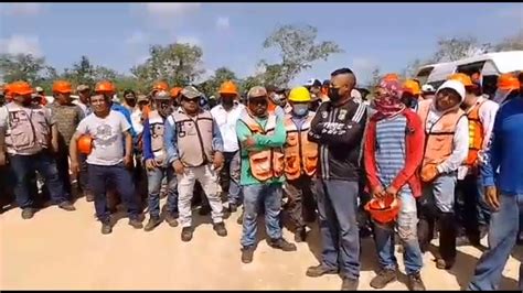 Trabajadores Denuncian Malas Condiciones Laborales En Obras Del Tren