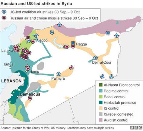 Syria Conflict Putin Defends Russias Air Strikes Bbc News