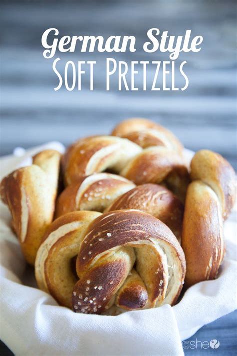 German Style Soft Pretzels | Recipe | Soft pretzels, Pretzel, Food