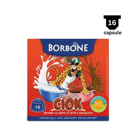 Aromakaffe Borbone Dj Gusto Ciock Lapte Si Ciocolat Compatibil