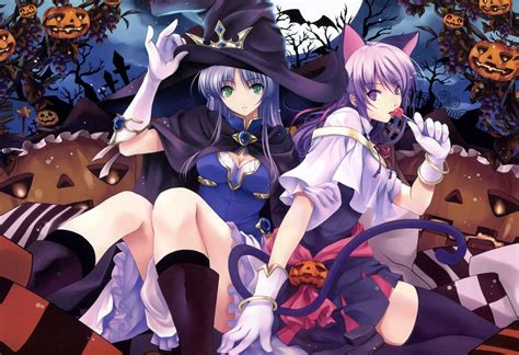 100 Anime Halloween Wallpapers