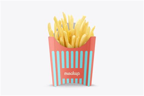 French Fries Mockup Mockupdaddy