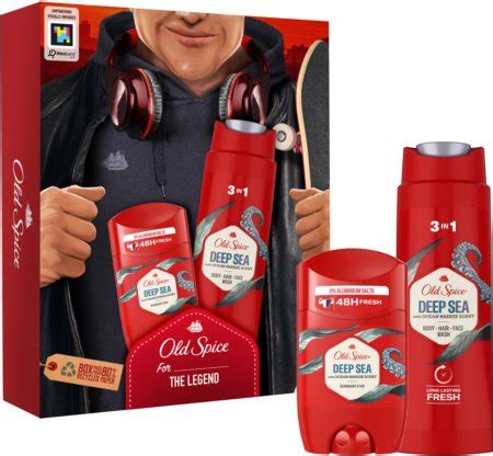 Old Spice Deep Sea Lumber Jack Coffret Cadeau Pour Homme Notino Fr