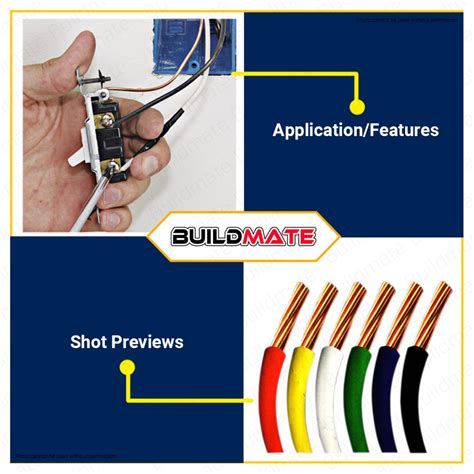 Buildmate Royu Thhn Thwn Stranded Wire Gauge Awg Mm