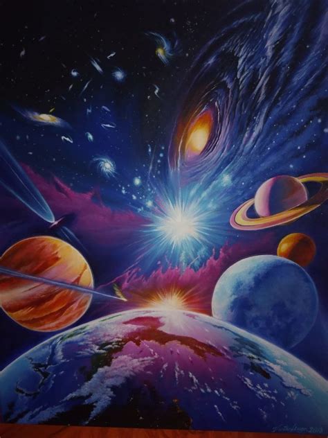 Cosmos Por Wolfknight Otros Dibujando Net Pintura Del Espacio