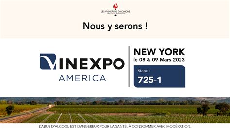 Vinexpo America 2023 Les Vignerons D’aghione à New York Cave D Aghione