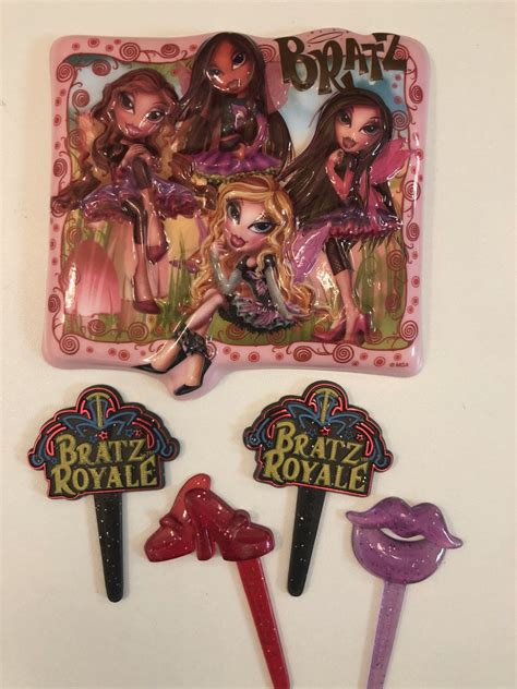 Bratz Cake Topper 5 Pc Set