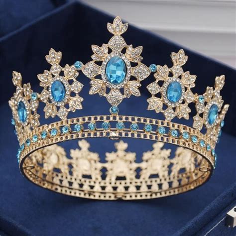 Diademe Couronne De Luxe Roi Royal De Mariage Diad Me De Mari E Et