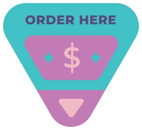 Order Here Sticker 28290730 Vector Art at Vecteezy