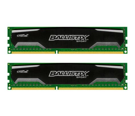 Crucial 16gb 1600mhz Ballistix Sport Cl9 2x8192 Pamięci Ram Ddr3