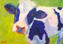 Beth Carrington Brown Cowabunga Cow Art Beth Carrington Brown