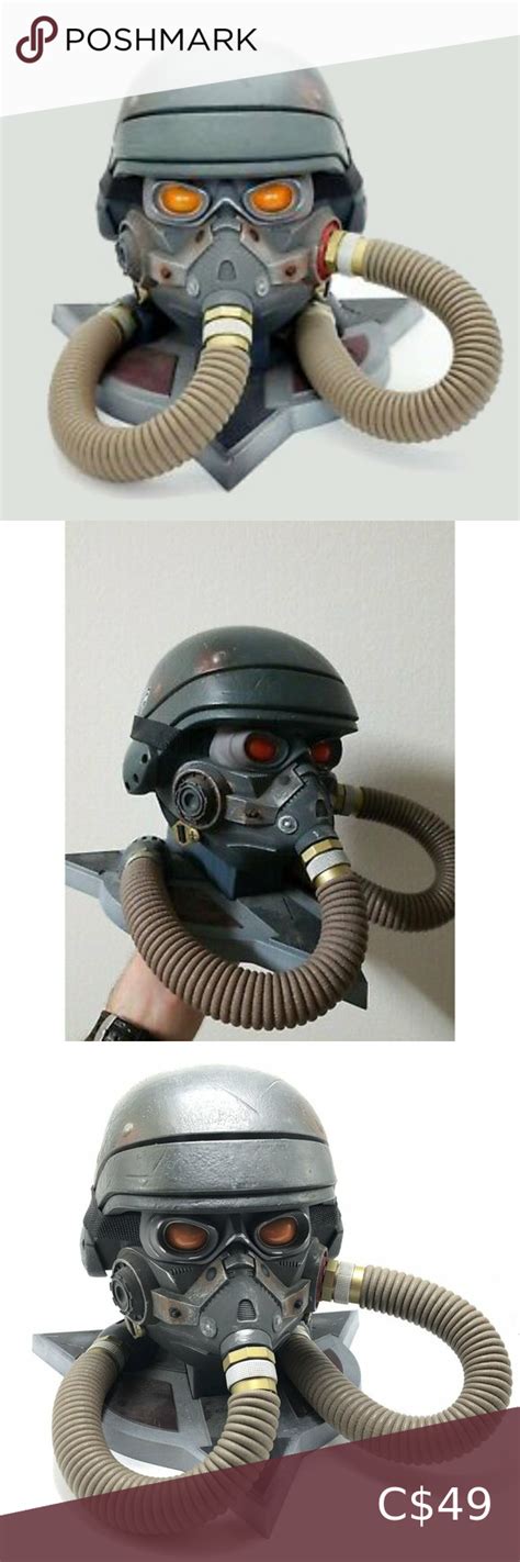 Killzone 3 Collectors Edition Helghast Gas Mask Helmet