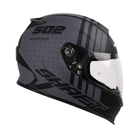 Casco Para Moto Shaft 502 Atom N M Gr Visor Tr