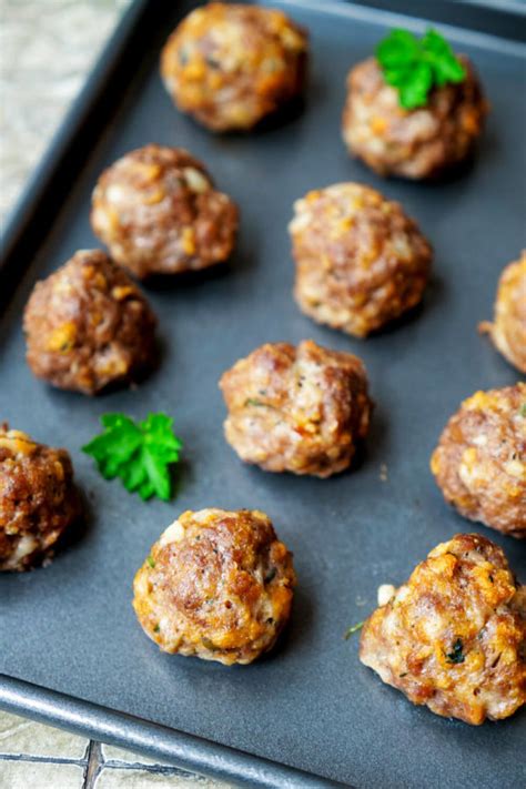 Frikadellen Im Ofen Zubereiten Saftig Aus Dem Backofen