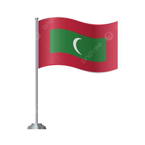 Maldives Flag Maldives Flag National PNG And Vector With Transparent