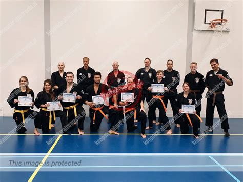 Geslaagden Bandexamen 13 November 2019 Kenpo Karate Utrecht