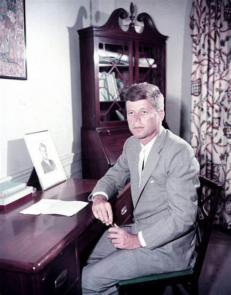 John F Kennedy Is An American Icon These 21 Color Photos Helped