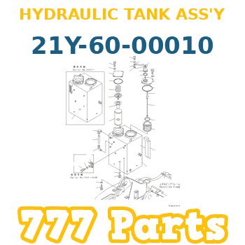 Y Komatsu HYDRAULIC TANK ASS Y