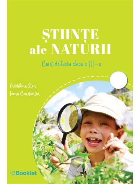 Tiin E Ale Naturii Caiet De Lucru Clasa A A Booklet