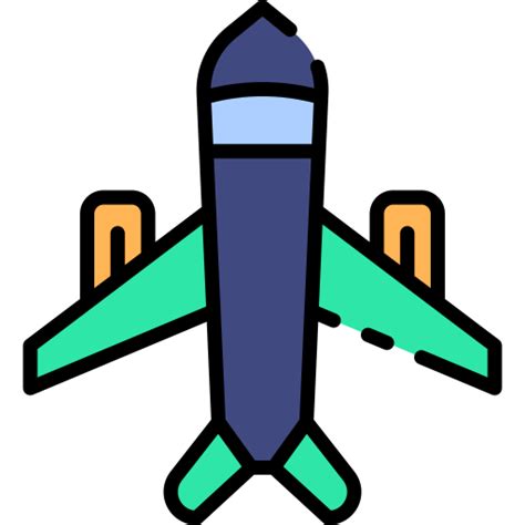 Airplane Good Ware Lineal Color Icon