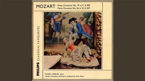 Mozart Piano Concerto No 19 In F Major K 459 II Allegretto