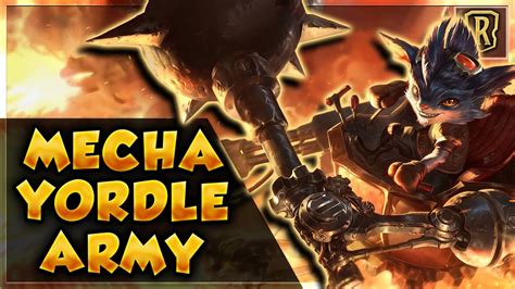 NEW This MECHA YORDLE DECK Is DOMINANT Rumble Sion Deck Legends