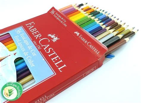 Lapis De Cor Faber Castell 36 Cores Lc006 R 84 99 Em Mercado Livre