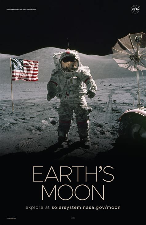 Earths Moon Poster Version B Nasa Science