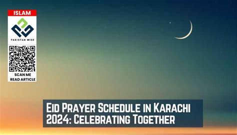 Eid Namaz Timings In Karachi Pakistan Wise