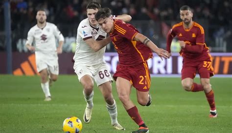 Foto Paulo Dybala Jadi Pahlawan Kemenangan As Roma Atas Torino Lewat