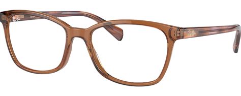 Ray Ban Rx5362 Transparent Brown Shop Glasses Online Lakeline