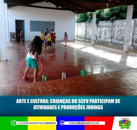 Governo Municipal de Uruoca ARTE E CULTURA CRIANÇAS DO SCFV