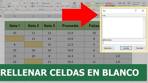 C Mo Rellenar Celdas Vac As En Excel