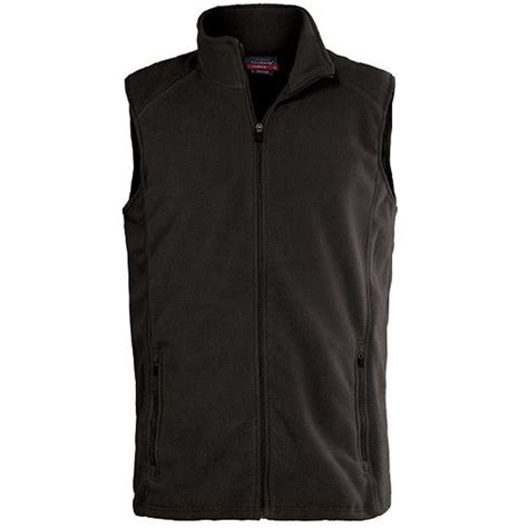 Landway Landway Men S Micro Fleece Vest Two Center Seam Zippered Pockets Style 8815 Walmart